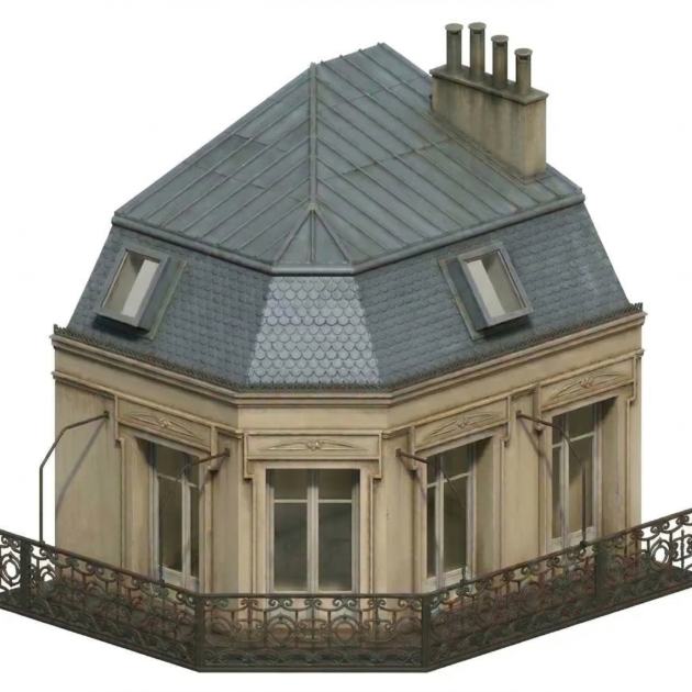 Planta Atico Edificio 1:35